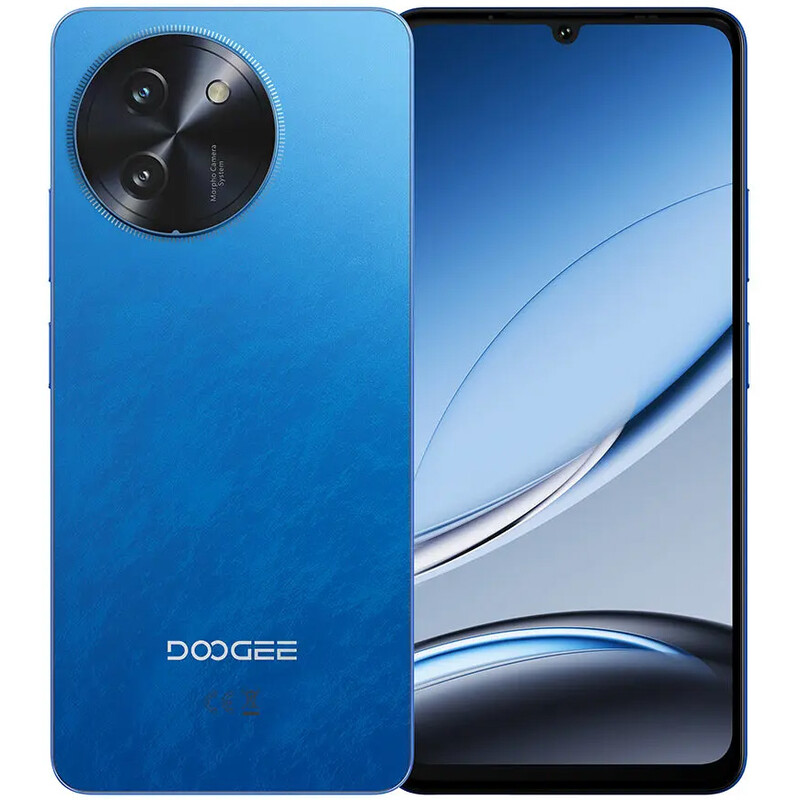 Смартфон Doogee Note 59 8/128GB Blue (6923740250303)