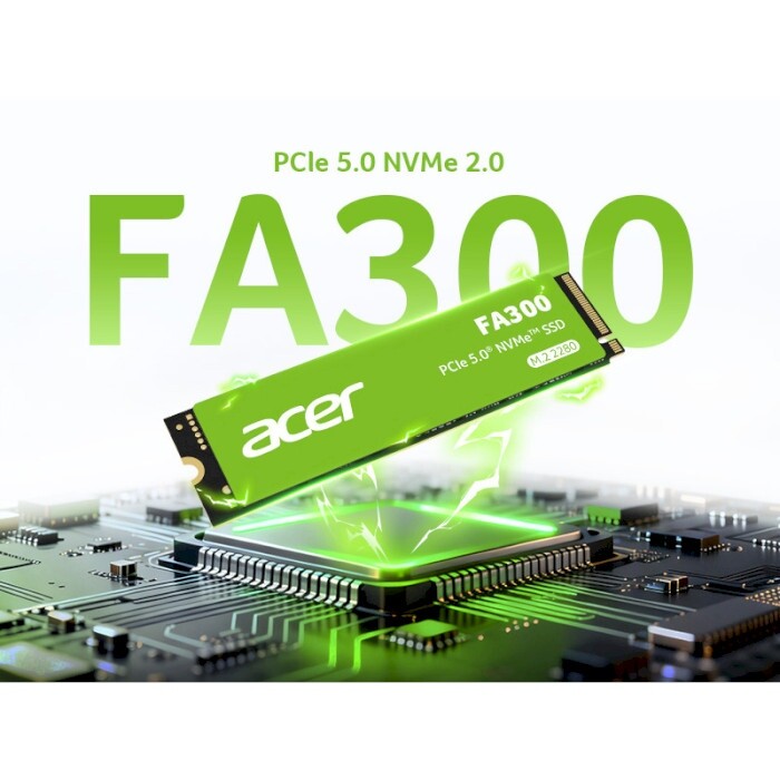 Накопитель SSD 1TB Acer FA300 M.2 2280 NVMe PCIe Gen5.0 x4 3D NAND TLC (BL.9BWWA.167)