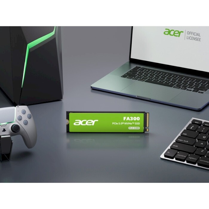 Накопичувач SSD 2TB Acer FA300 M.2 2280 NVMe PCIe Gen5.0 x4 3D NAND TLC (BL.9BWWA.168)