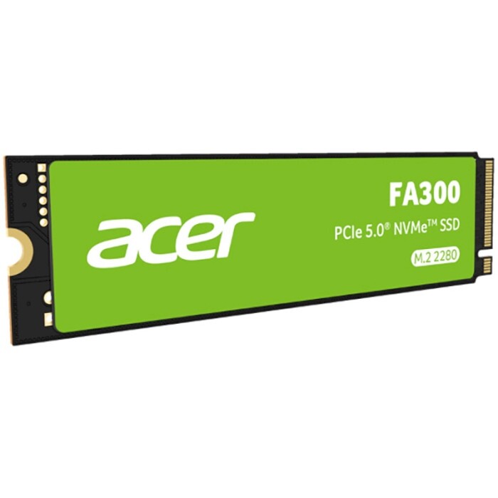Накопичувач SSD 2TB Acer FA300 M.2 2280 NVMe PCIe Gen5.0 x4 3D NAND TLC (BL.9BWWA.168)