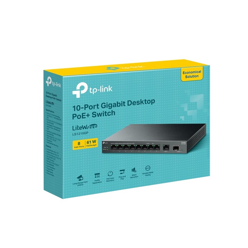 Комутатор TP-Link LS1210GP