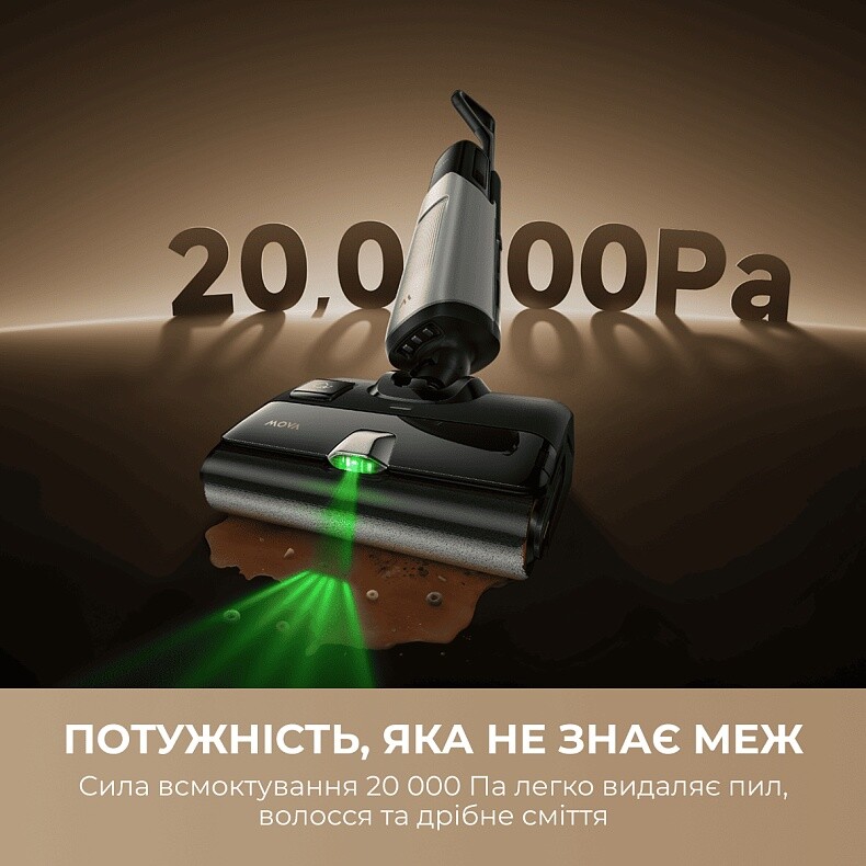 Аккумуляторный моющий пылесос Mova X4 Mix (HMV17A)