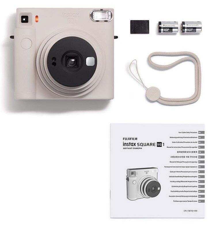 Фотокамера моментальной печати Fujifilm Instax SQ1 Chalk White (16672166)