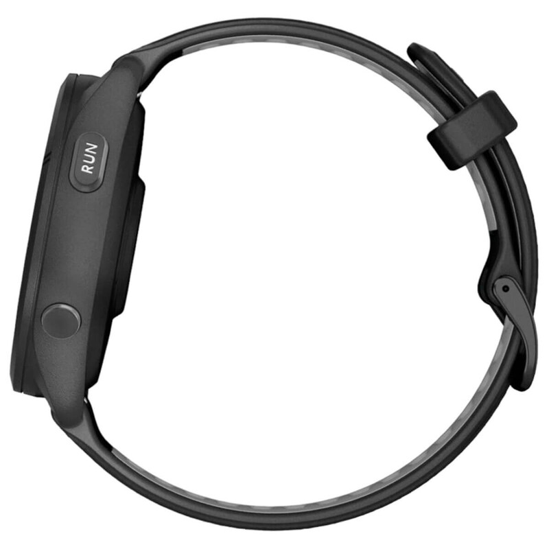 Смарт-часы Garmin Forerunner 265 Black Bezel and Case with Black/Powder Gray Silicone Band (010-02810-10)
