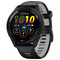 Фото - Смарт-часы Garmin Forerunner 265 Black Bezel and Case with Black/Powder Gray Silicone Band (010-02810-10) | click.ua