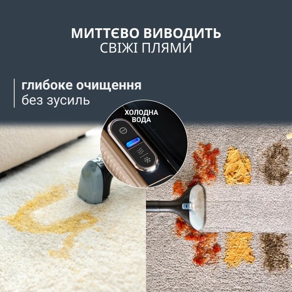 Миючий пилосос-плямовивідник Rowenta Clean It Hot & Cold IN7021F0