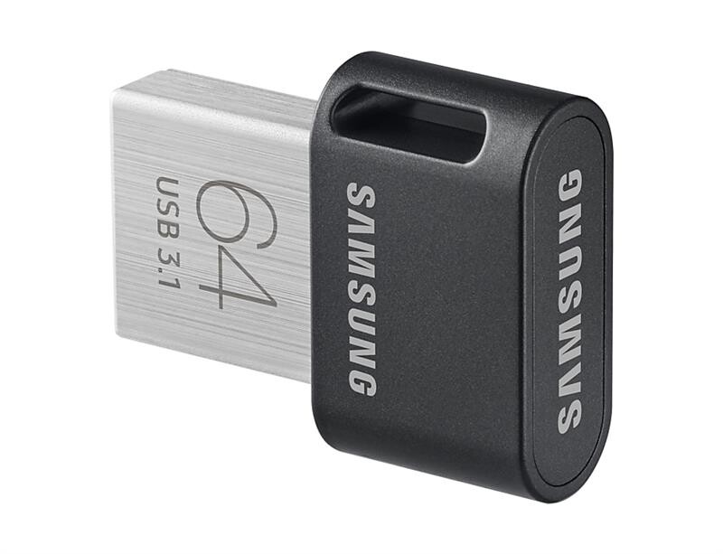 Флеш-накопичувач USB 3.1 64GB Samsung Fit Plus Black (MUF-64AB/APC)