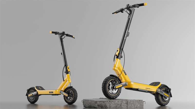 Електросамокат Xiaomi Electric Scooter 6 Max Ultra GL Yellow BHR08KTGL