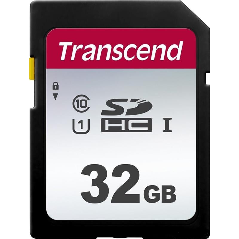 Карта пам`яті SDHC 32GB UHS-I Class 10 Transcend 300S (TS32GSDC300S)