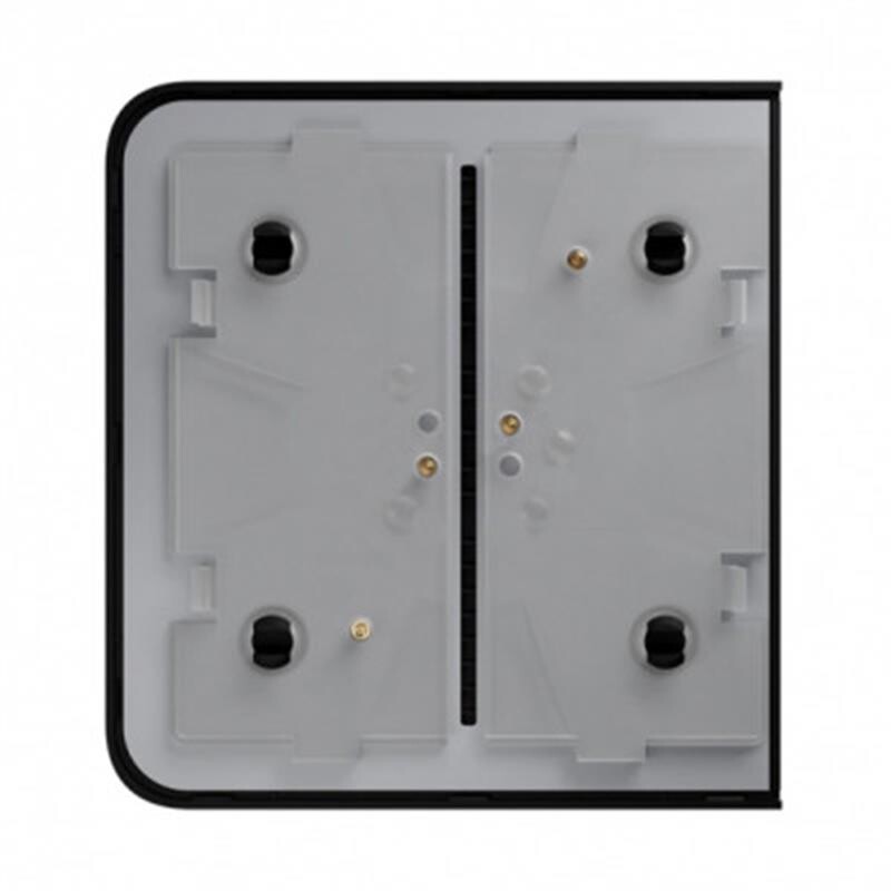 Кнопка для двоклавішного вимикача Ajax SideButton (2-gang) graphite