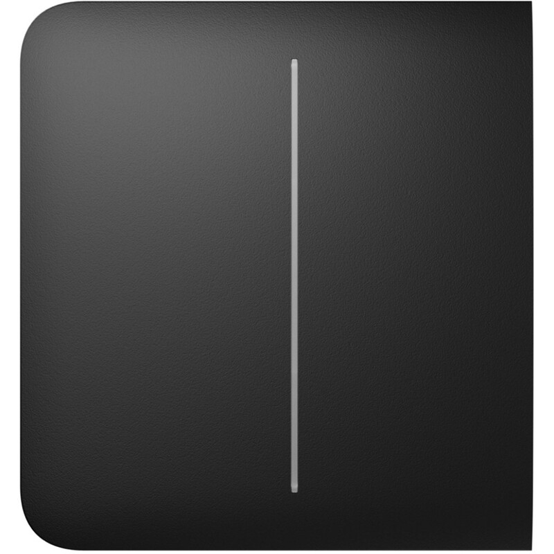 Кнопка для двоклавішного вимикача Ajax SideButton (2-gang) black