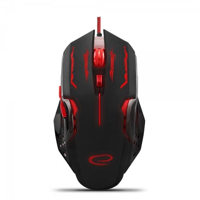 Мишка Esperanza MX403 Apache (EGM403R) Black/Red USB