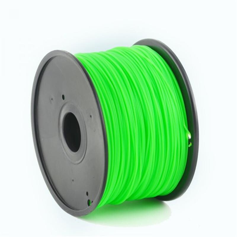 Філамент пластик Gembird (3DP-PLA1.75-01-G) для 3D-принтера, PLA, 1.75 мм, зелений, 1кг