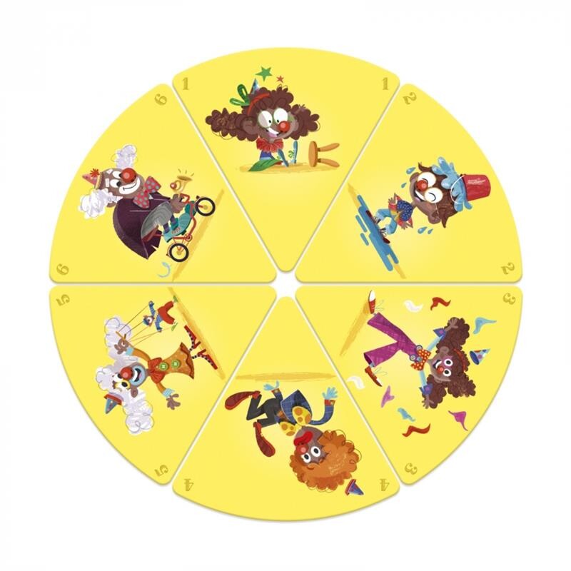 Настольная игра Janod Happy Families Цирк  (J02755)