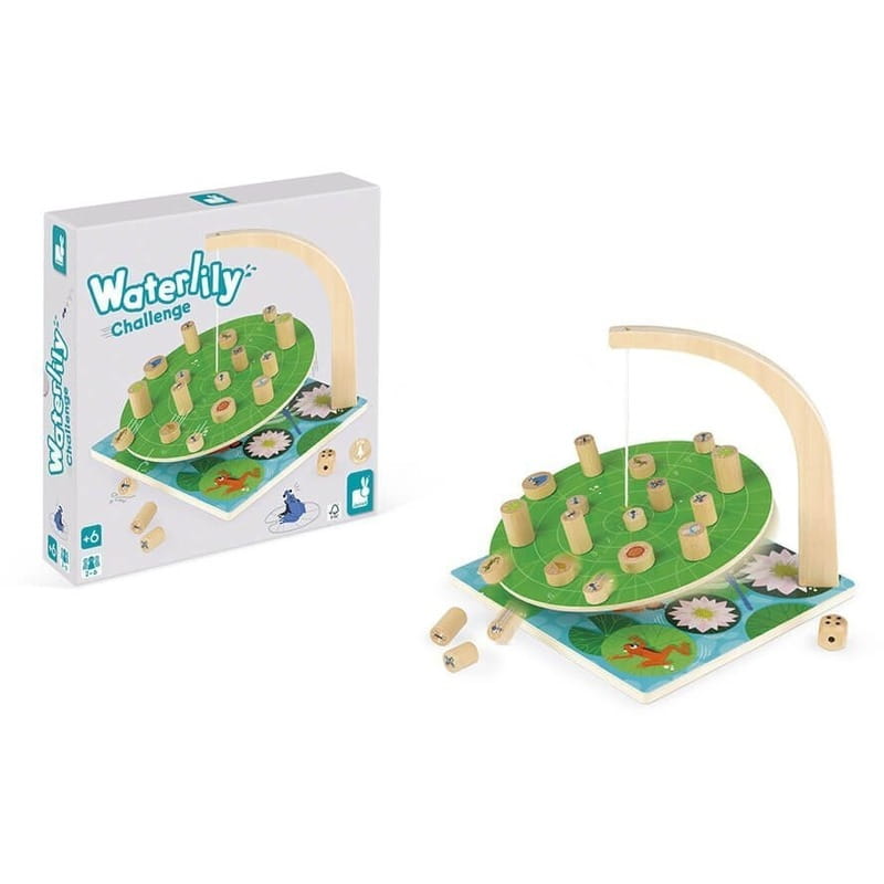 Настольная игра Janod Кувшинки (J02690)