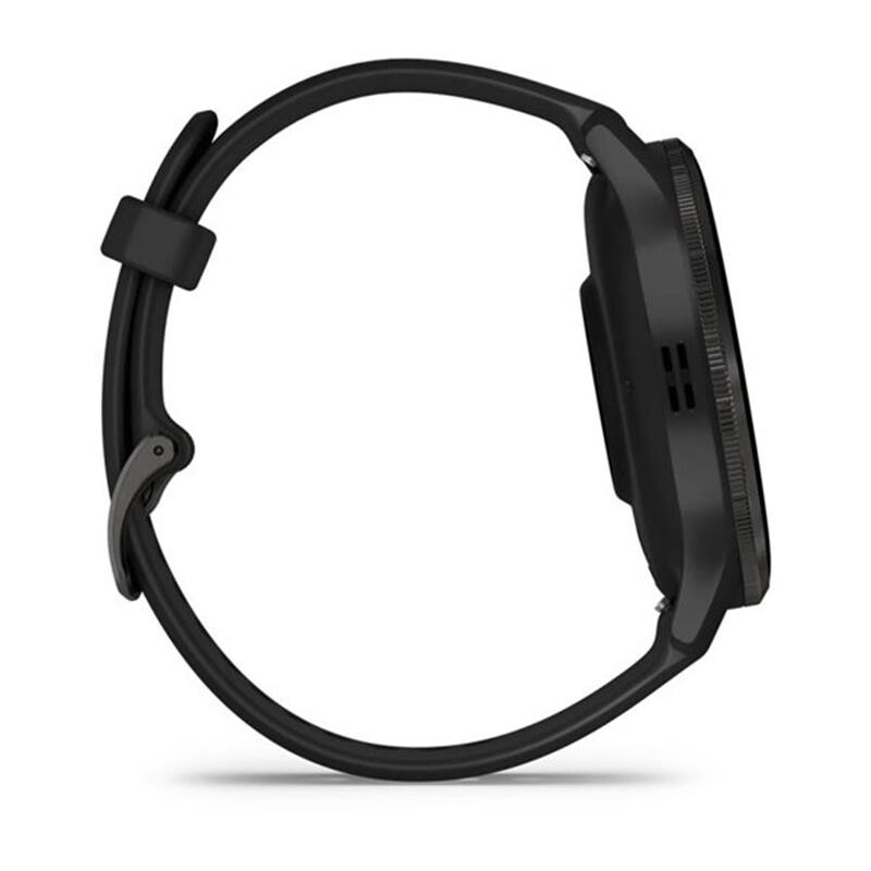 Смарт-часы Garmin Venu 3 Slate Stainless Steel Bezel with Black Case and Silicone Band (010-02784-01)