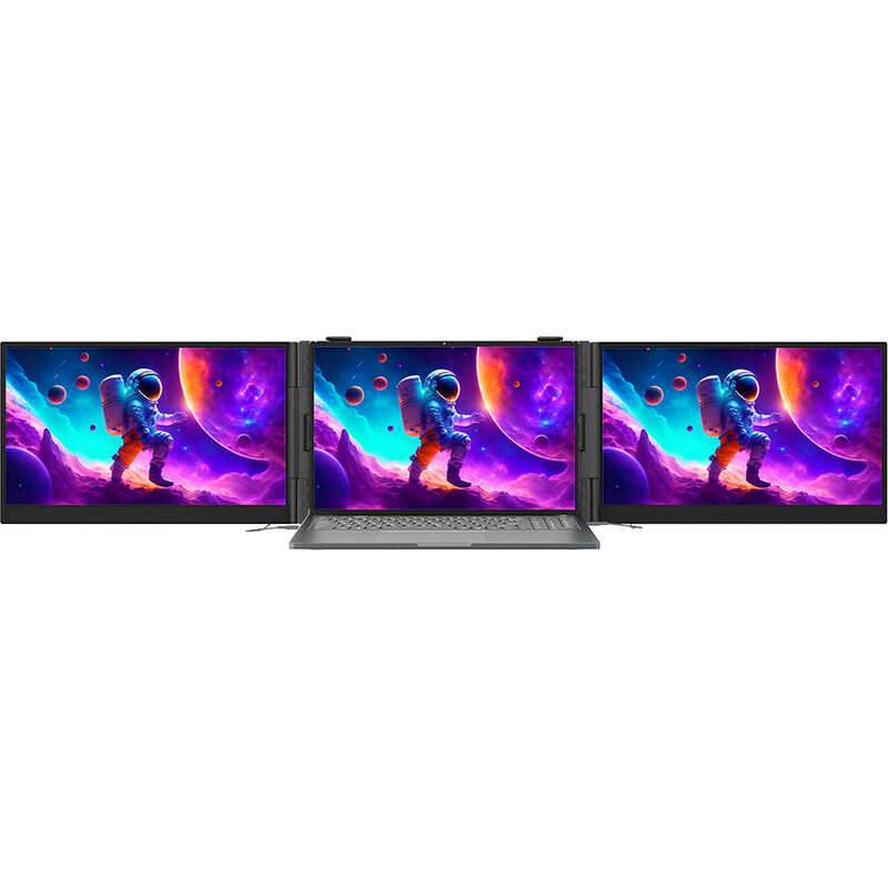 Монітор портативний Blackview 15.3" DCM8 Dual Screen (BVDCM8) IPS Grey