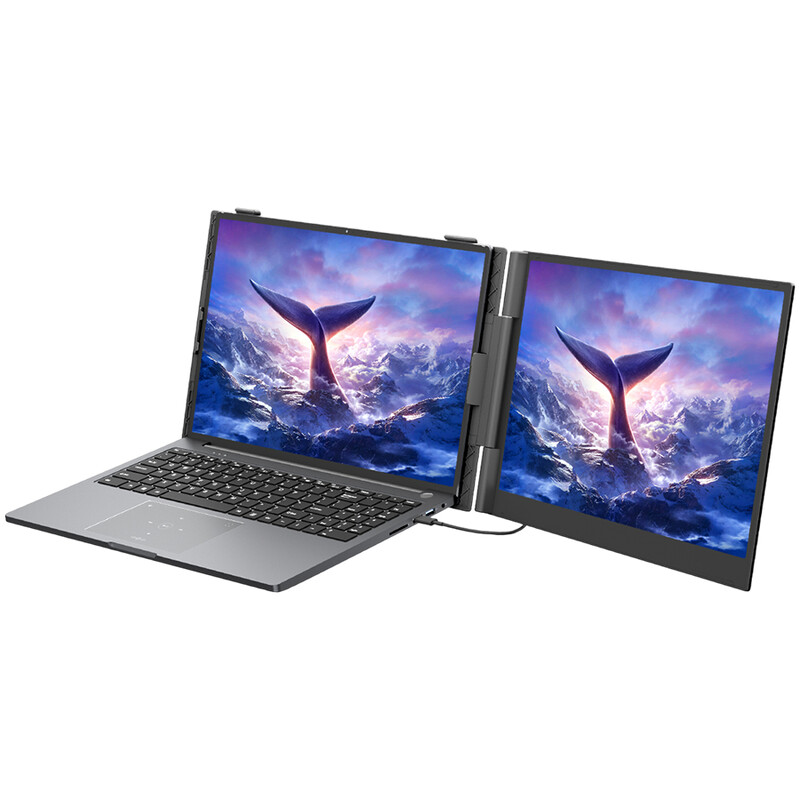 Монітор портативний Blackview 14" SCM6 Single Screen (BVSCM6) IPS Grey