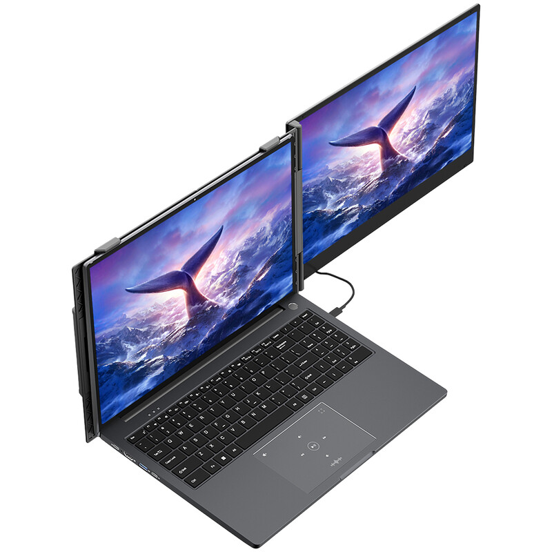 Монітор портативний Blackview 14" SCM6 Single Screen (BVSCM6) IPS Grey