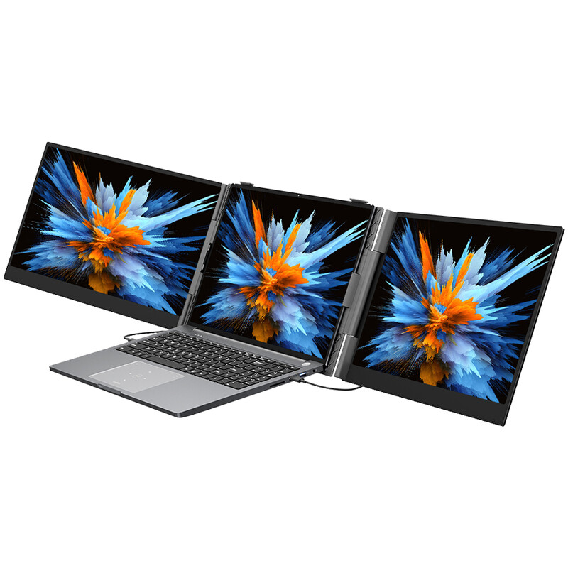 Монитор портативный Blackview 14" DCM6 Dual Screen (BVDCM6) IPS Grey