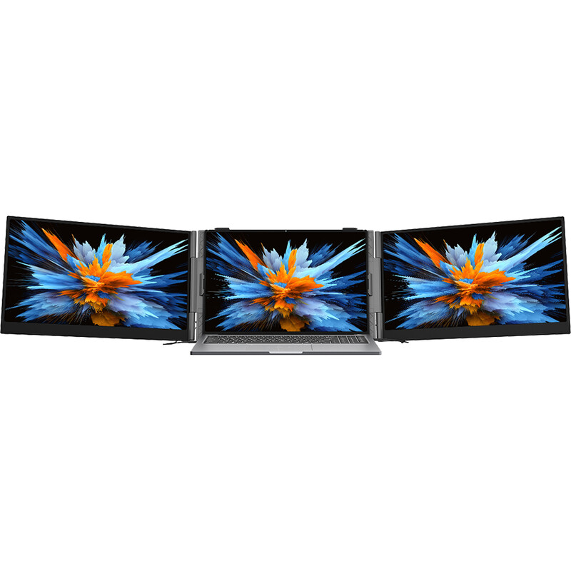 Монитор портативный Blackview 14" DCM6 Dual Screen (BVDCM6) IPS Grey