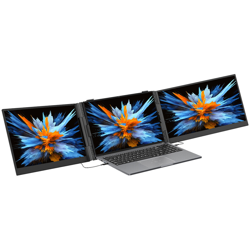 Монитор портативный Blackview 14" DCM6 Dual Screen (BVDCM6) IPS Grey