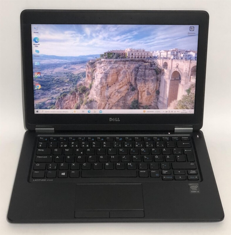 Ноутбук Dell Latitude E7250 / 12.5" (1366x768) / i3-5010U / 8GB / 128GB SSD / Win10 - Б/у