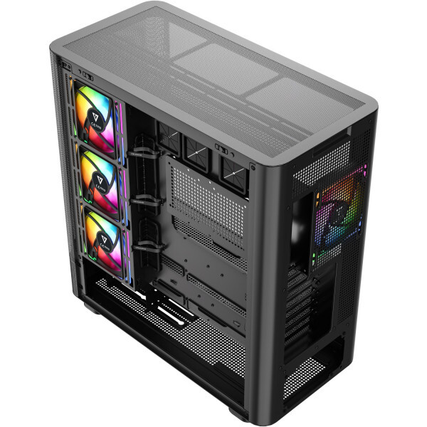 Корпус ModeCom Volcano AQ500 ARGB Black (MC-A-AQ500-4FA-B)
