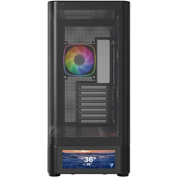 Корпус ModeCom Volcano AQ500 ARGB Black (MC-A-AQ500-4FA-B)
