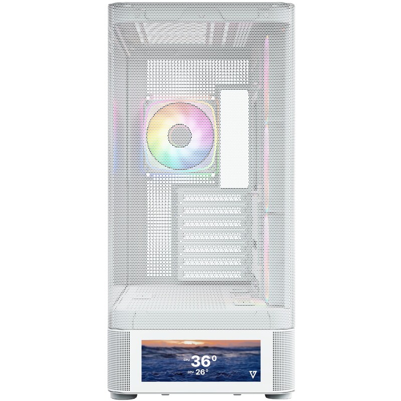 Корпус ModeCom Volcano AQ500 ARGB White (MC-A-AQ500-4FA-W)
