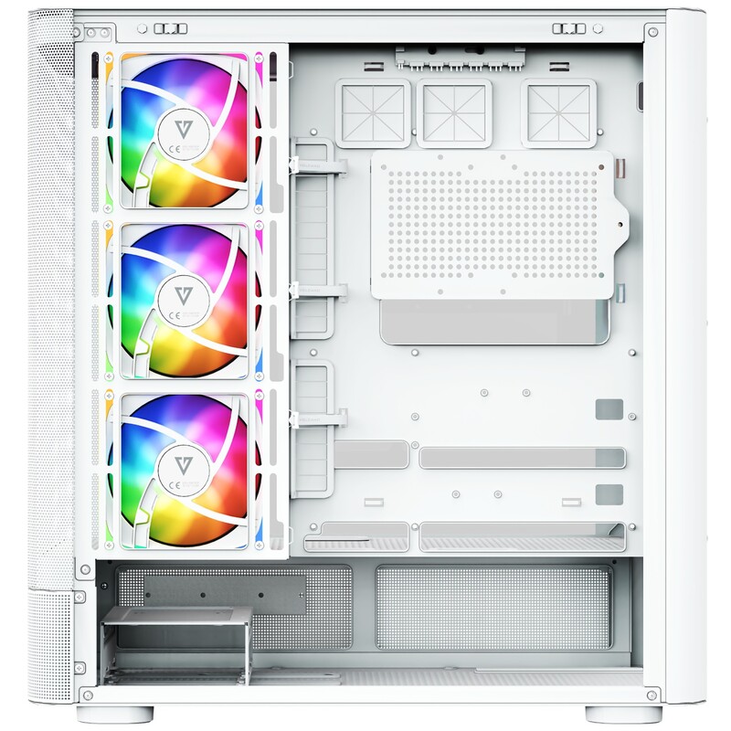 Корпус ModeCom Volcano AQ500 ARGB White (MC-A-AQ500-4FA-W)