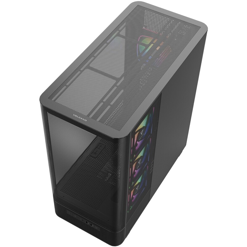 Корпус ModeCom Volcano AQ400 ARGB Black (MC-A-AQ400-4FA-B)