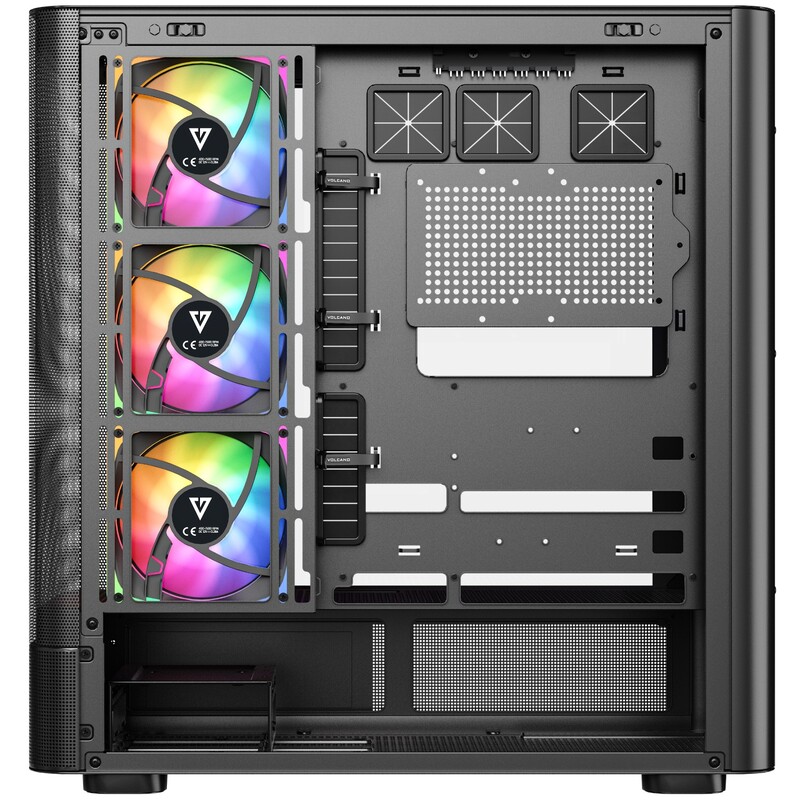 Корпус ModeCom Volcano AQ400 ARGB Black (MC-A-AQ400-4FA-B)