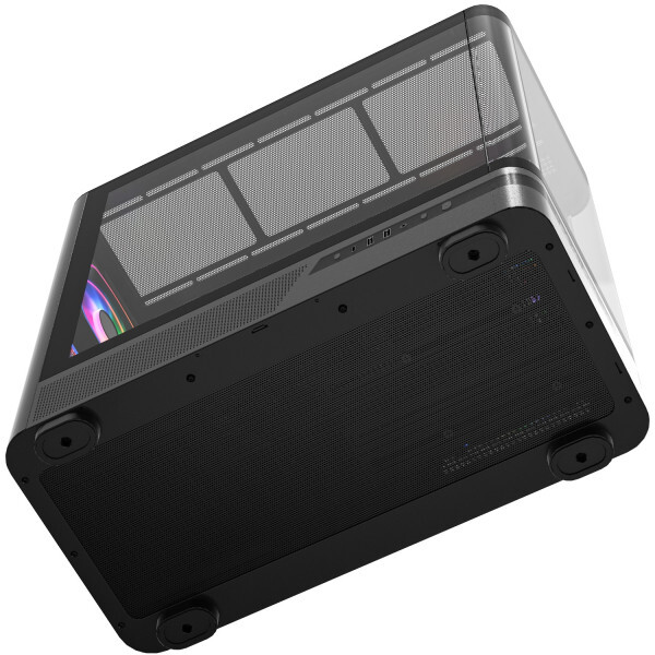 Корпус ModeCom Volcano AQ200 ARGB Black (MC-A-AQ200-4FA-B)