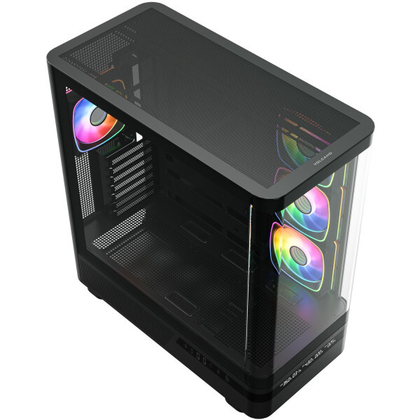 Корпус ModeCom Volcano AQ200 ARGB Black (MC-A-AQ200-4FA-B)