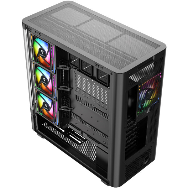 Корпус ModeCom Volcano AQ200 ARGB Black (MC-A-AQ200-4FA-B)