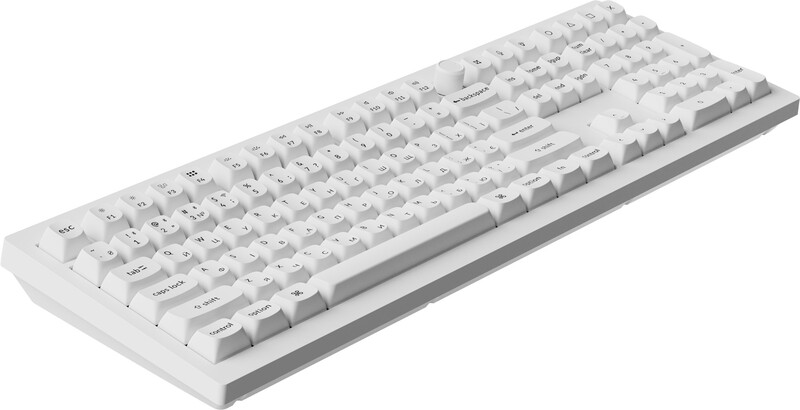 Клавіатура бездротова Keychron V6 Ultra Keychron Red Switch White RGB (V6U-F1-UA)