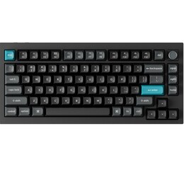Клавіатура бездротова Keychron Q1 Ultra Keychron Red Switch Black RGB (Q1U-M1-UA)