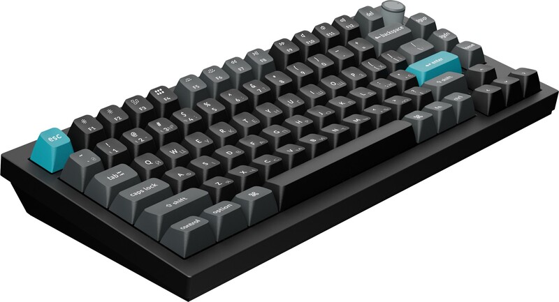 Клавіатура бездротова Keychron Q1 Ultra Keychron Red Switch Black RGB (Q1U-M1-UA)