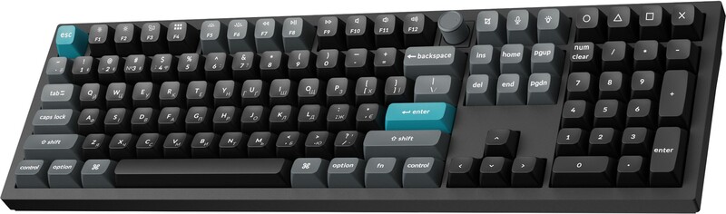 Клавиатура беспроводная Keychron Q6 Ultra Keychron Red Switch Black RGB (Q6U-M1-UA)