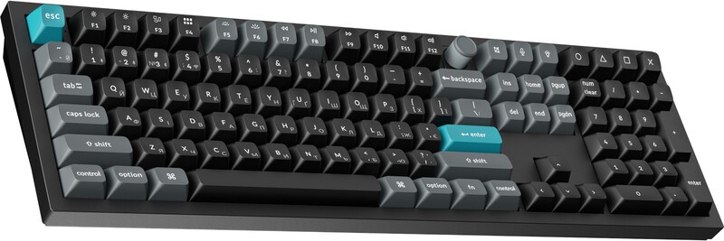 Клавиатура беспроводная Keychron Q6 Ultra Keychron Red Switch Black RGB (Q6U-M1-UA)