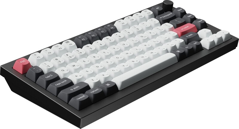Клавіатура бездротова Keychron Q1 HE Magnetic Switch Black RGB (Q1H-M1-UA)