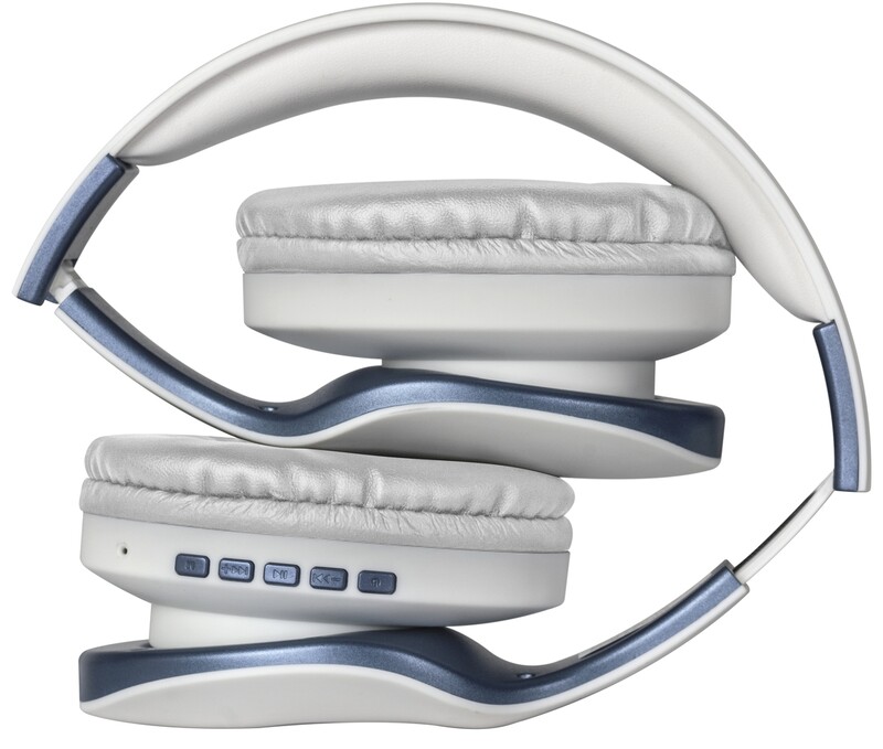 Bluetooth-гарнитура Defender FreeMotion B525 White/Blue (63526)
