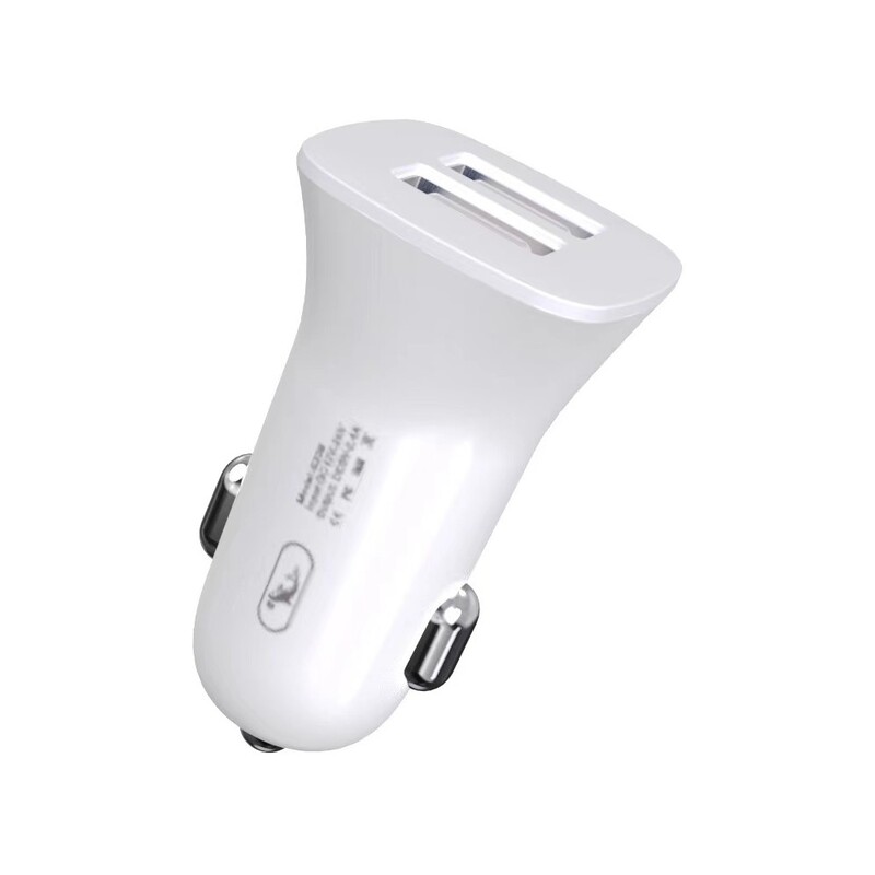 Автомобільний зарядний пристрій SkyDolphin SZ09 (2USB, 3.4A) White (AZP-000106)_бн