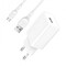 Фото - Зарядний пристрій SkyDolphin SC36V (1USB, 2.4A) White (MZP-000118) + кабель microUSB_бн | click.ua
