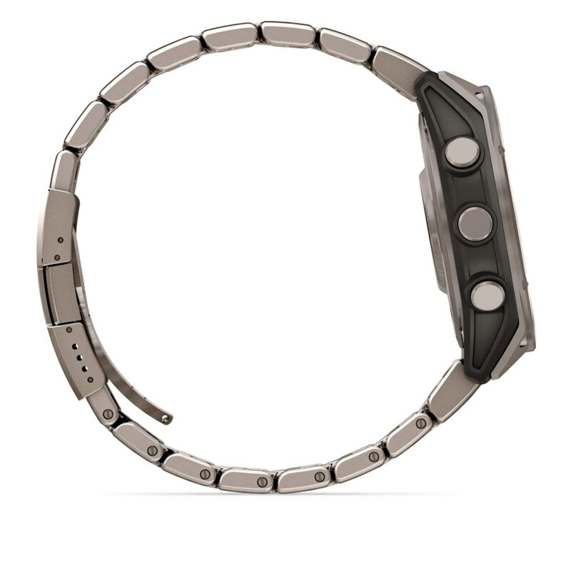 Смарт-часы Garmin Fenix 8 47mm AMOLED Sapphire Titanium with Vented Titanium Bracelet (010-02904-40)