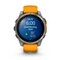 Фото - Смарт-часы Garmin Fenix 8 47mm AMOLED Sapphire Titanium with Spark Orange/Graphite Silicone Band (010-02904-11) | click.ua