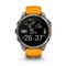 Фото - Смарт-часы Garmin Fenix 8 47mm AMOLED Sapphire Titanium with Spark Orange/Graphite Silicone Band (010-02904-11) | click.ua