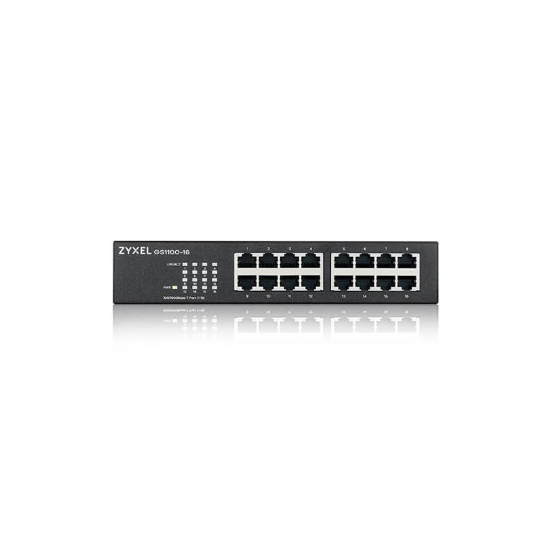 Коммутатор ZYXEL GS1100-16 (GS1100-16-EU0104F)