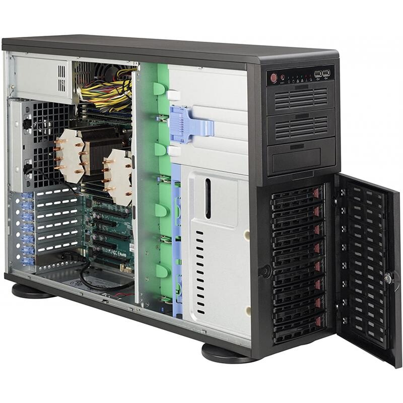 Корпус Supermicro Tower 4U CSE-743AC-668B